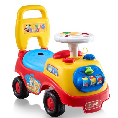 VEVOR Kids Ride On Push Car Push Along Toy Car Stroller for Toddler 1-3 Years