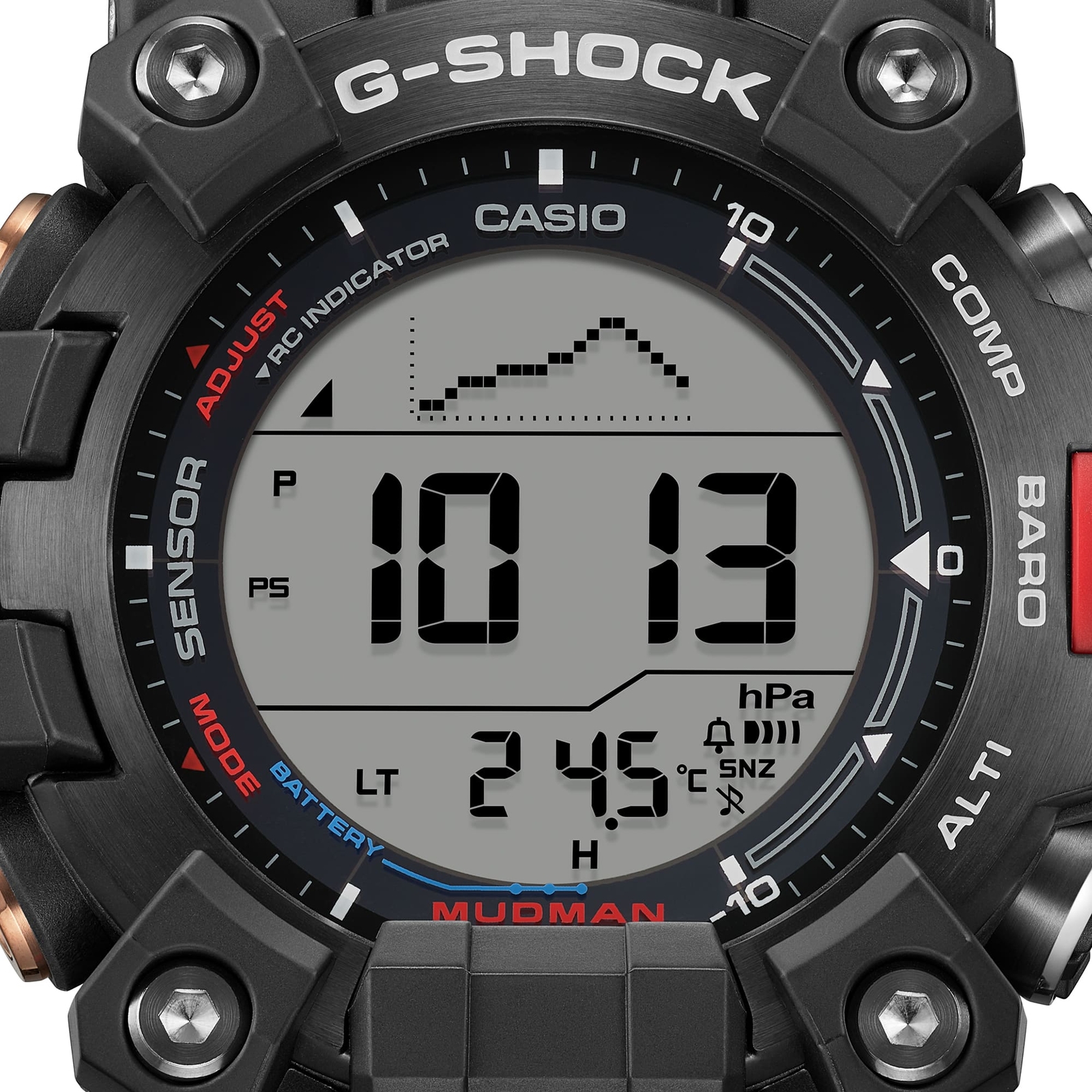 Pre-owned Casio G-shock Mudman Gw-9500tlc-1jr Team Land Cruiser Limited Radio Solar Watch