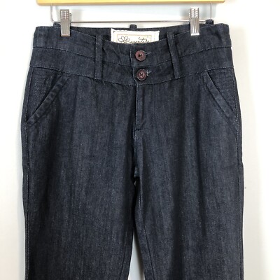 NWT Aventura Somersett Denim Pants Jeans Unique Front Size 4 Inseam 32''