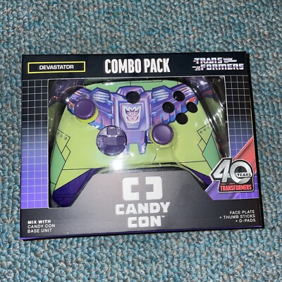 Rare CANDY CON Controller Faceplate  Switch PC -G1 Transformers Devastator