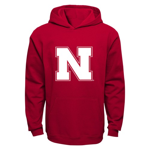 Outerstuff Толстовка с логотипом NCAA Youth 8-20 Nebraska Cornhuskers Primary Logo Performance