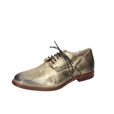Women's shoes MOMA 7 (EU 37) elegant gold leather EZ899-37