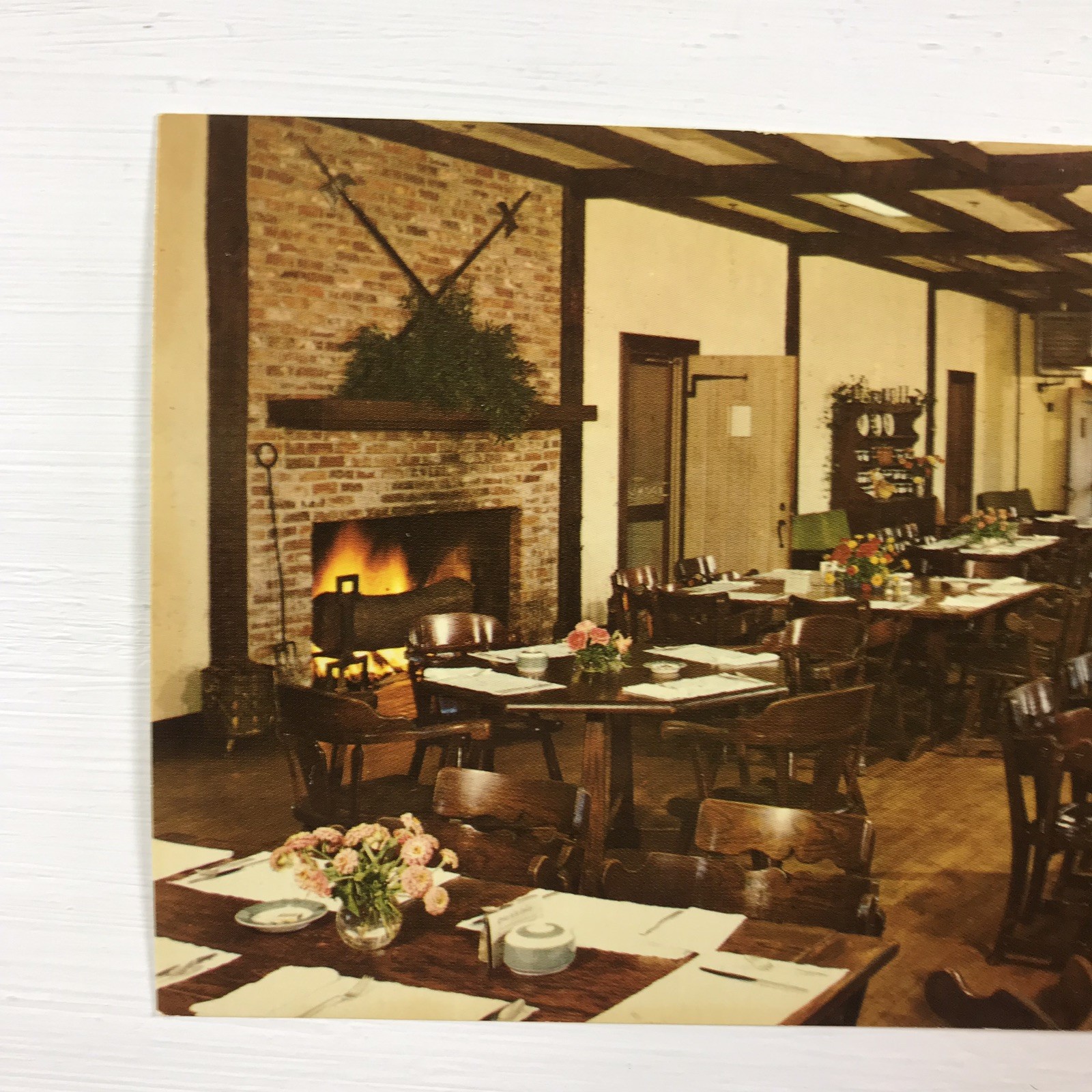 Callaway Gardens Clubhouse Dining Room Pine Mountain Georgia GA Vintage Postcard