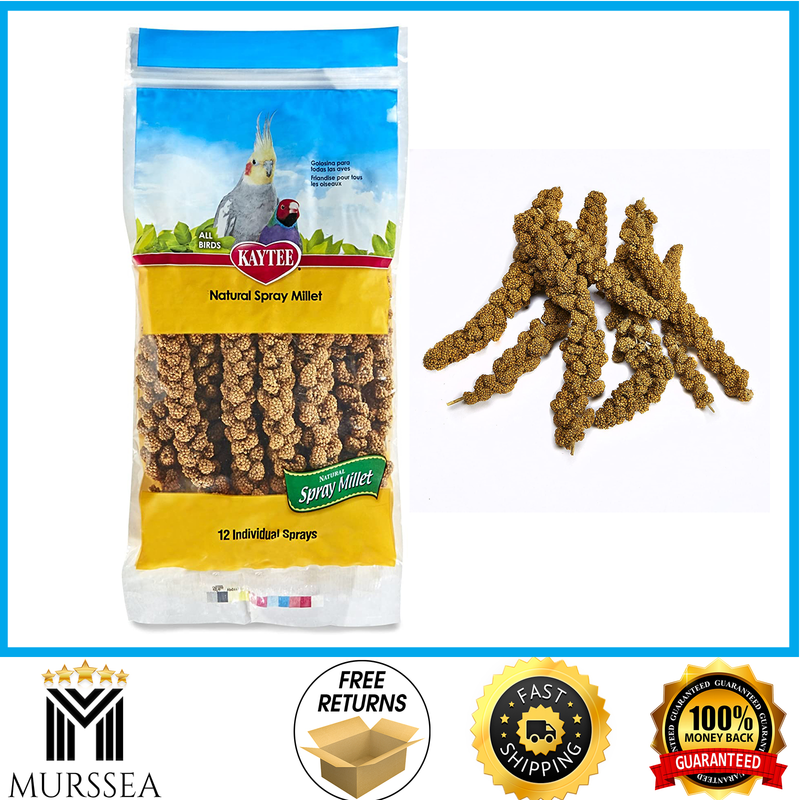 Nutritious Natural Spray Millet For Birds , Pack Of 1  (12 C