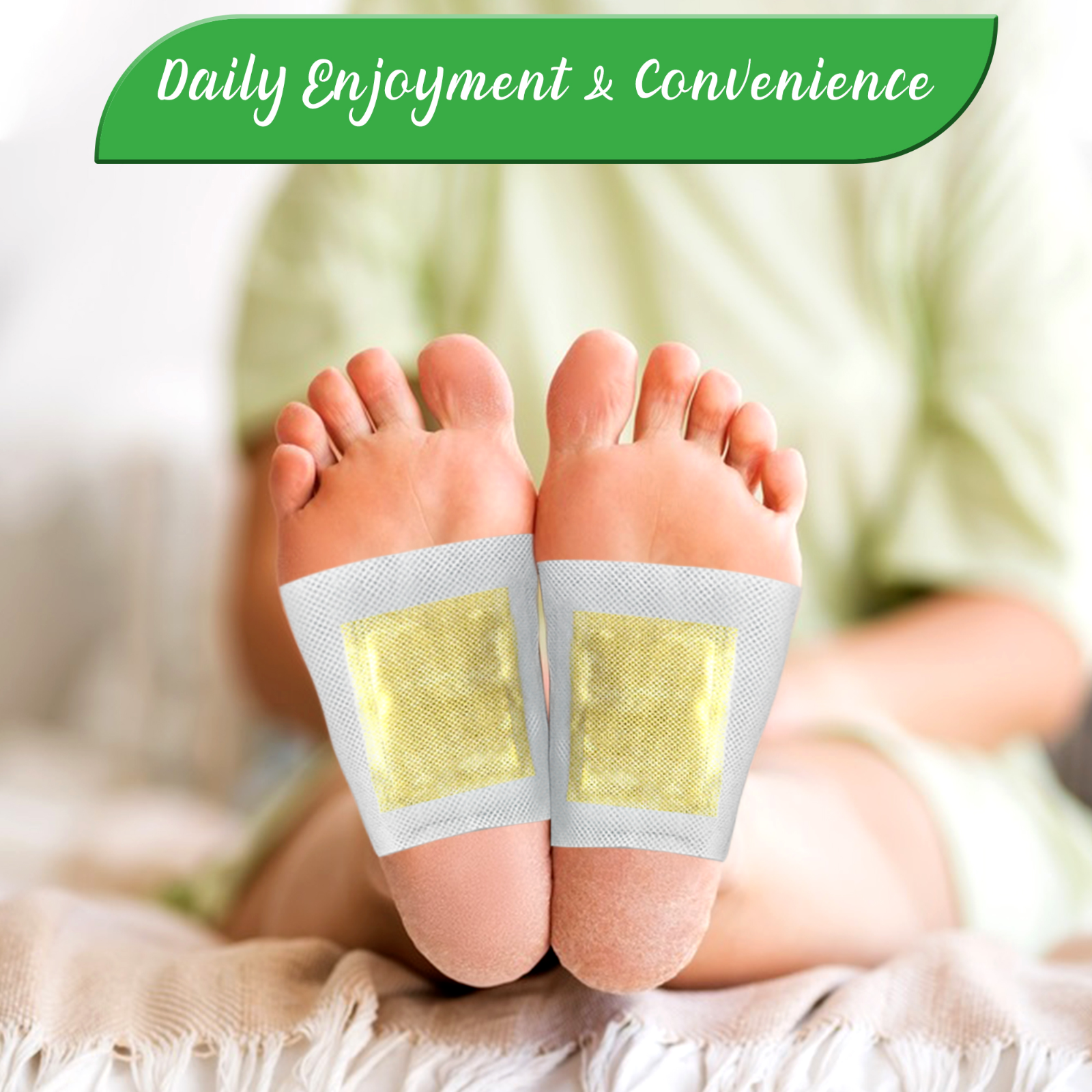 Normace Premium Detox Foot Pads to Remove Toxins Deep Cleansing | 20 patches