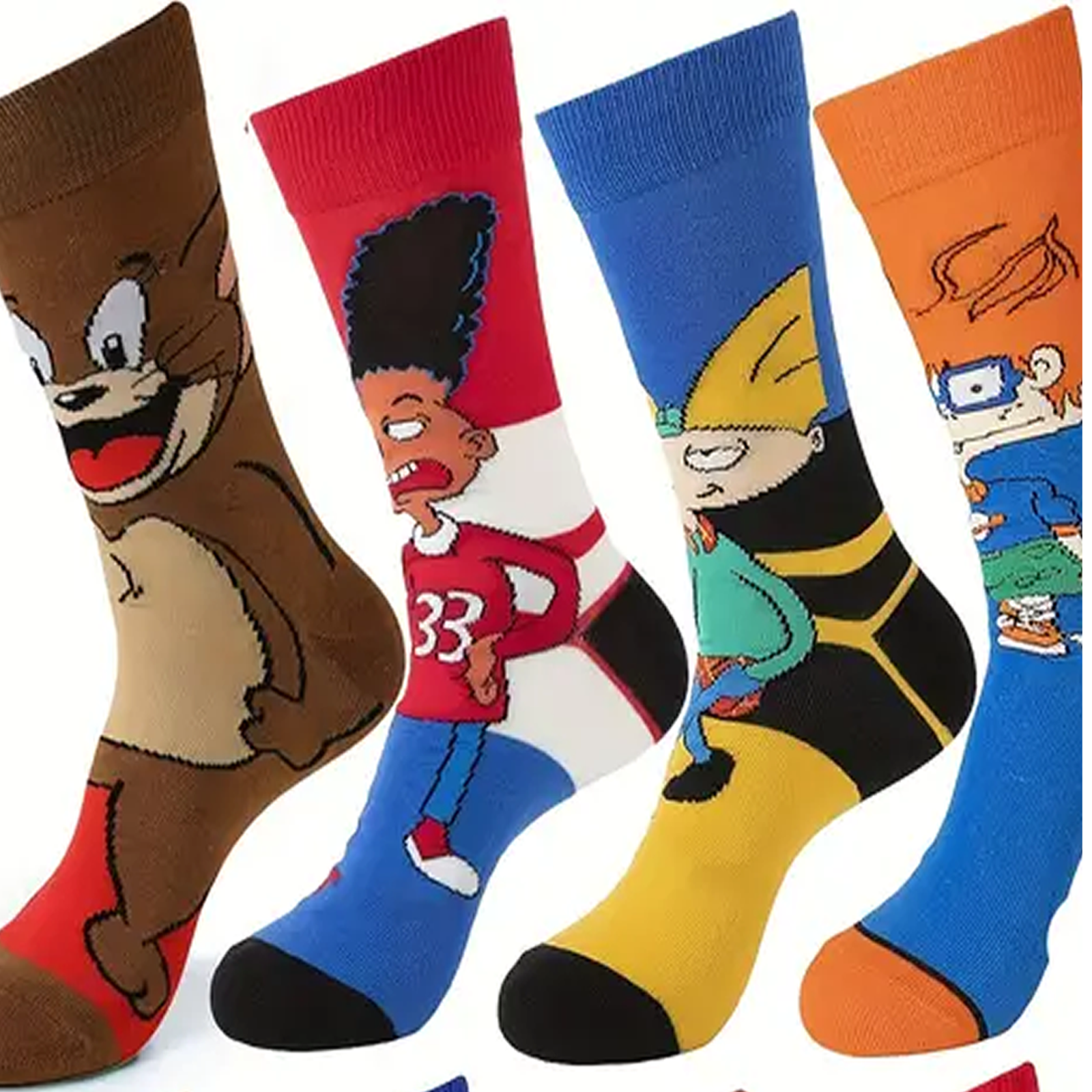 Character from Horror Films & your Cartoon Socks Unisex Size US 6-10 NEW (Pick)