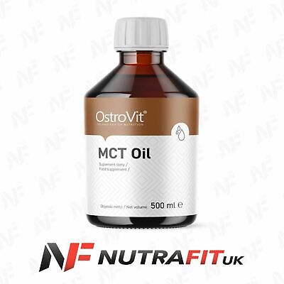 OSTROVIT MCT OIL 100% pure fatty acids diet weight fat loss energy 500ml