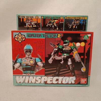 BANDAI - WINSPECTOR - WALTER TECTOR 2 - FACTORY SEALED - NEW