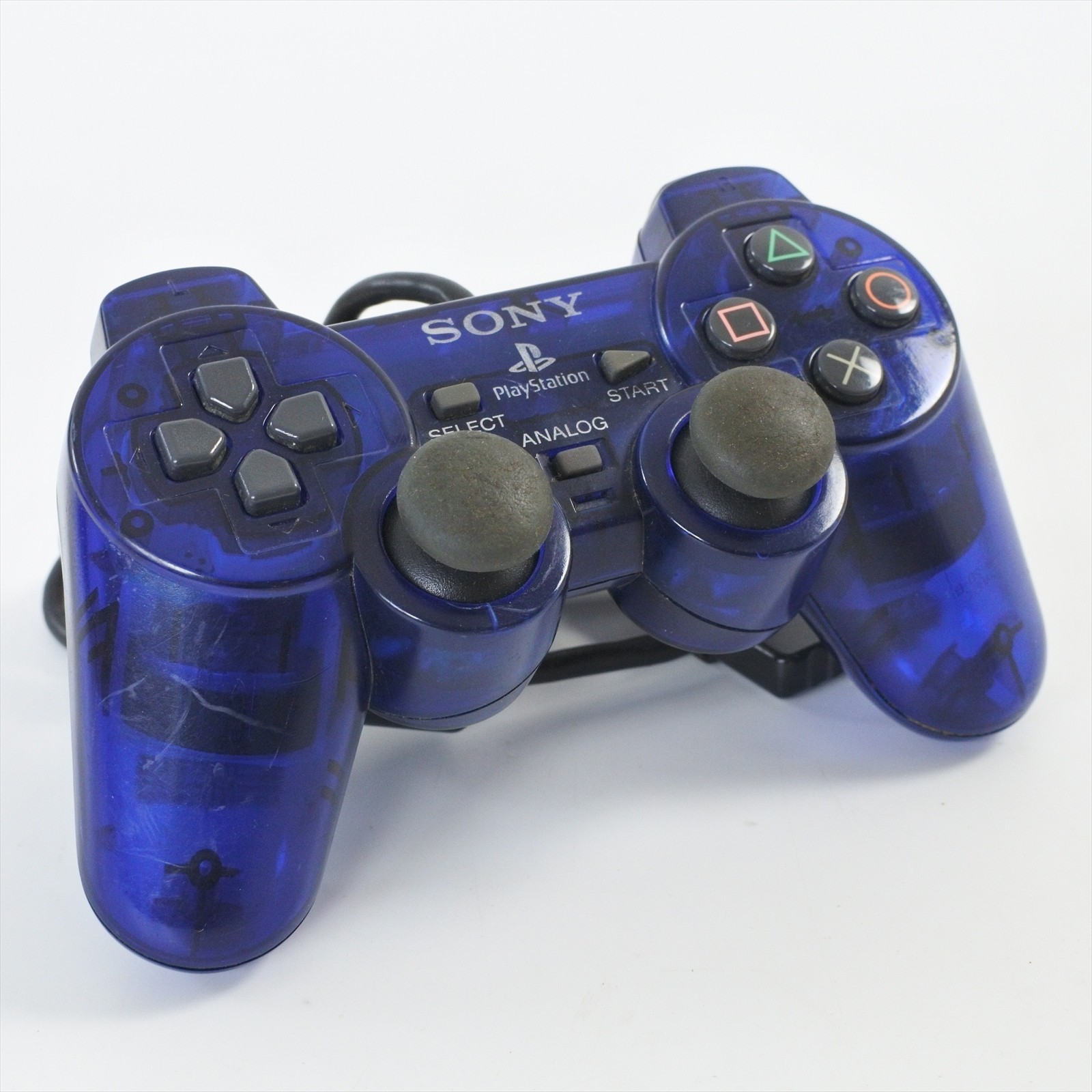 PS2 Midnight Blue DUAL SHOCK 2 Analog Controller SCPH-10010