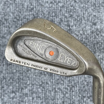 PING Eye 2 Orange Dot Single 5 Iron Right Hand Zz Lite Steel Shaft