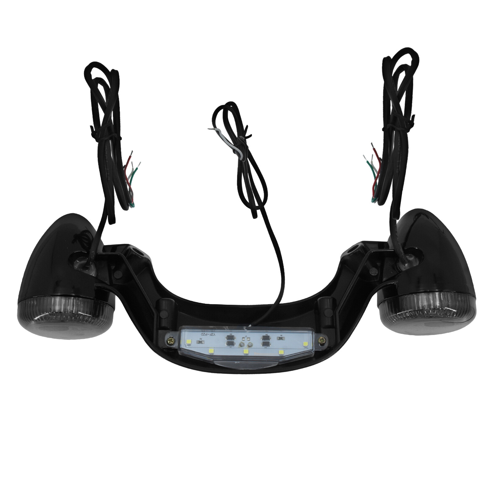 Black Rear Turn Signal Brake LED Light Bar For Harley Electra Street Glide 10-23