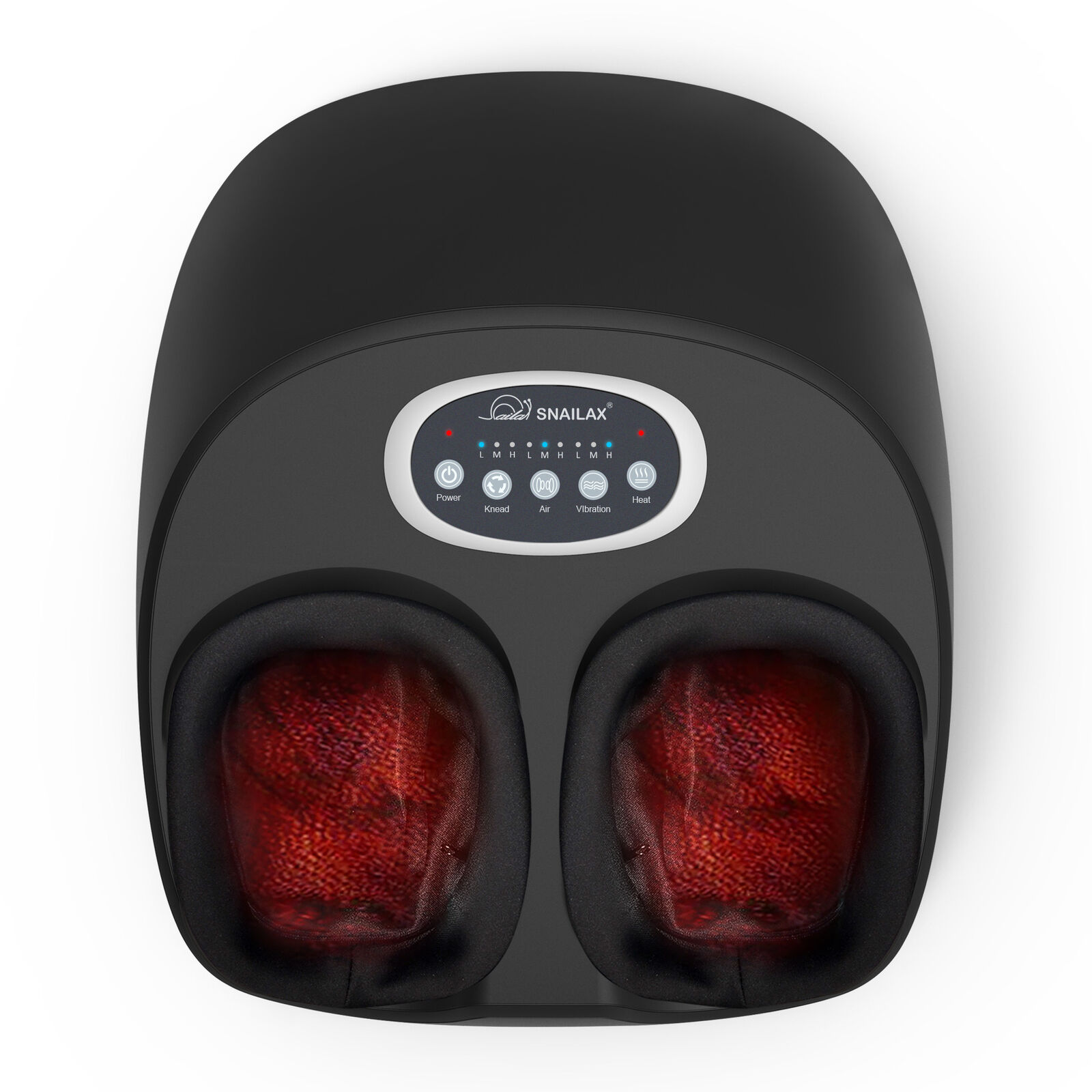 Snailax Shiatsu Foot Massager Machine with Heat,Massage for Pain Relief Black Snailax Shiatsu Foot Massager Machine with Heat,Massage for Pain Relief Black