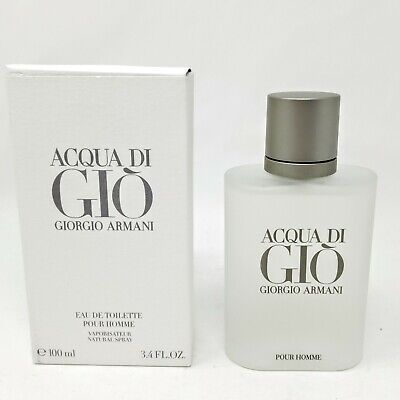 Giorgio Armani Acqua Di Gio 3.4 oz Men's Eau de Toilette Spray New & Sealed