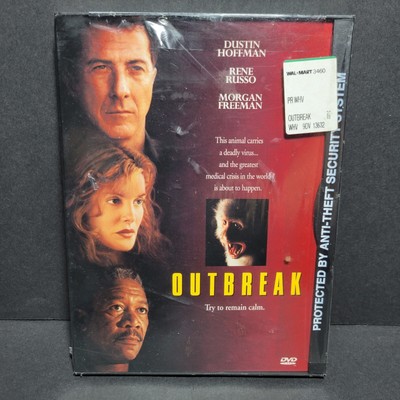 Outbreak (DVD, 1995) Dustin Hoffman, Morgan Freeman, Rene Russo Snapcase - NEW