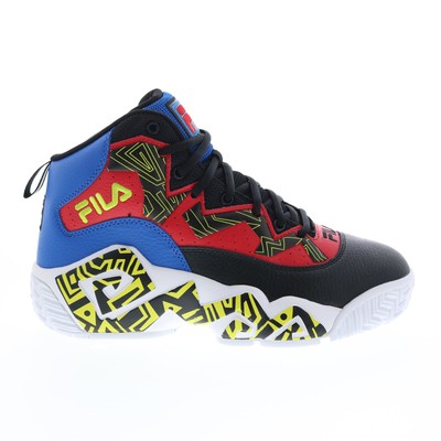 Fila MB 1BM01742-027 Мужские синие кожаные кроссовки на шнуровке для образа жизни