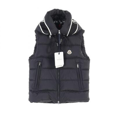 【極美品】MONCLER ML0112-K 72C (62) ダウン巾着ケース MONCLER CARDAMINE Down vest J20911A0020654A81778 Nylon Navy