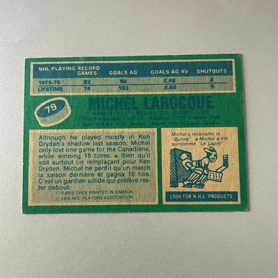 1976 O-Pee-Chee Hockey #79 Michel Larocque