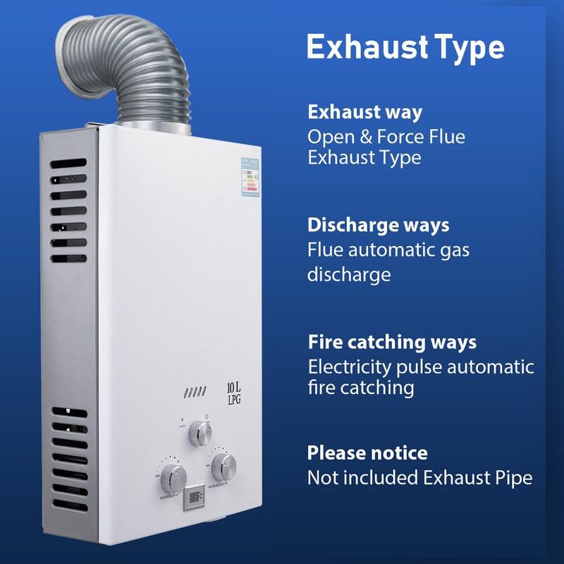 10l-lpg Propane Instant Hot Water Heater Carefully