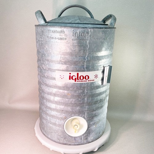 5 Gallon Galvanized Insulated Lot 486 Houston