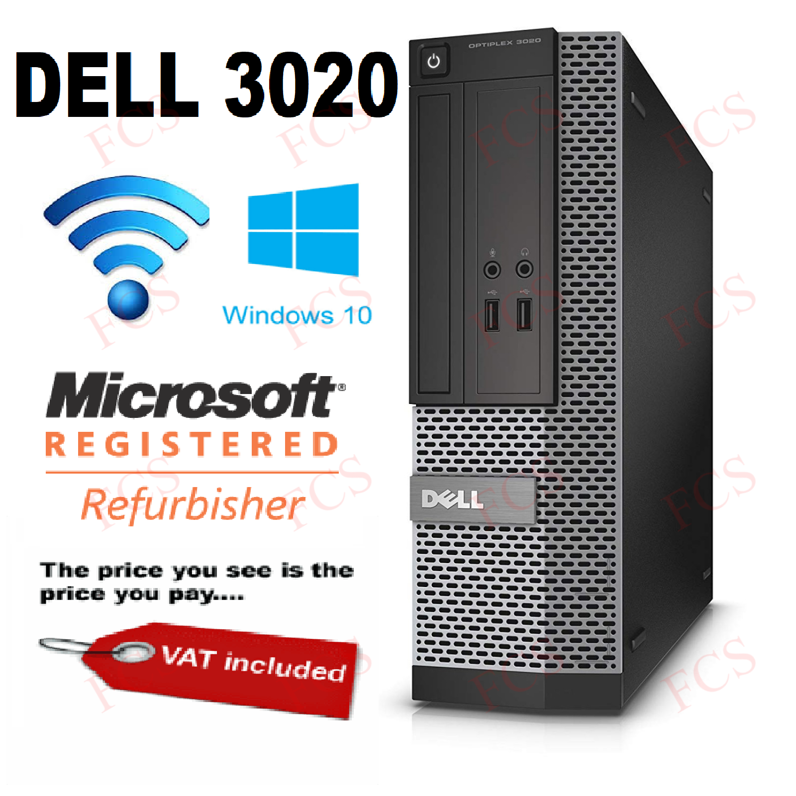 DELL OPTIPLEX 3020 SFF Core i5 4570S メモリ8GB HDD500GB Windows10