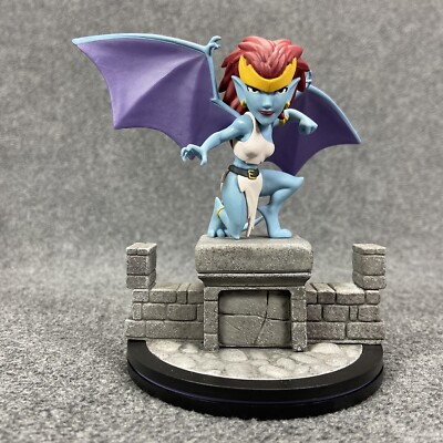 Gargoyles Demona Q-Fig Statue Disney Collectible 4.5'' Figure Quantum Mechanix