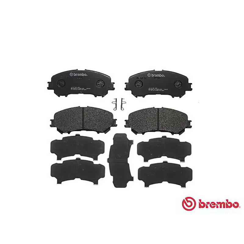Plaquettes Avant Freins Brembo P56099 Nissan 1.6 Dci 4x4 96 Kw 2013