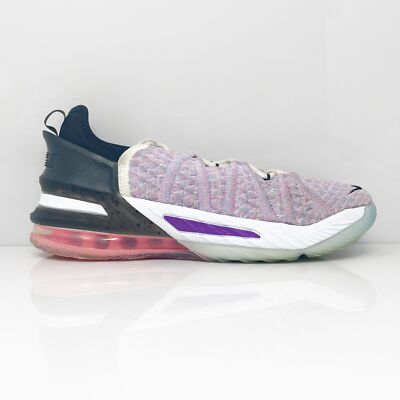 

Баскетбольные кроссовки Nike Boys Lebron 18 CW2760-900 Purple, размер 6,5 лет, Фиолетовый, Lebron 18