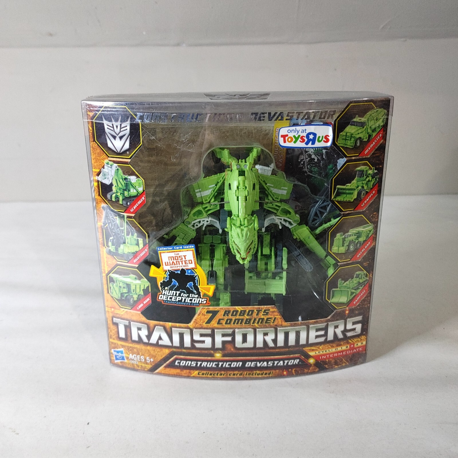 特撮 Transformers Constructicon Devastator Transformers Gen 1 2018 Reissue Devastator Exclusive Figure