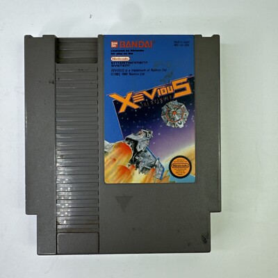 Xevious (Nintendo Entertainment System NES, 1988) Authentic And Tested