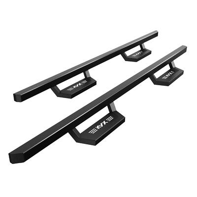 Side Steps For 2009-2017 2018 Ram 1500 Quad Cab Running Boards Nerf Bars Black