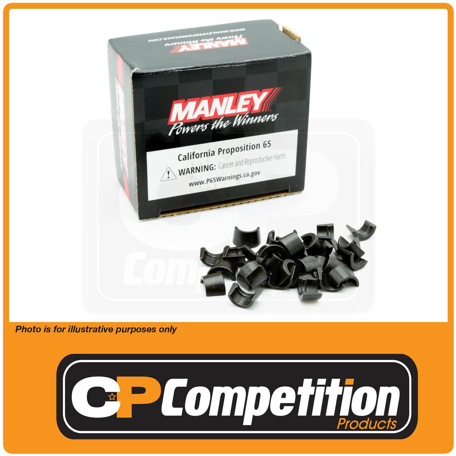 MANLEY VALVE LOCKS (KEEPERS) STEEL 7° CHEV HOLDEN LS .3135" .050" 16