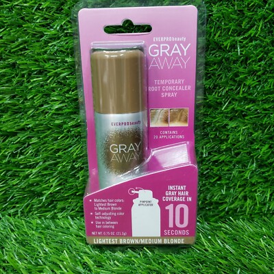 Everpro Gray Away Root Cover Up Spray 0.75oz - Lightest Brown / Medium Blonde