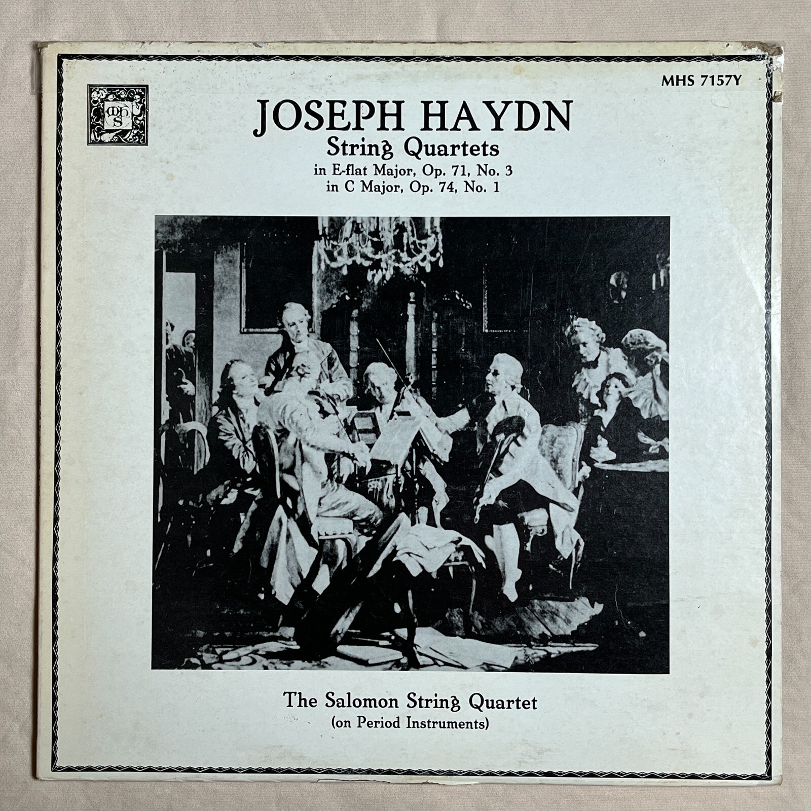 SALOMON QUARTET Haydn: String Quartets 1984 Vinyl LP MHS