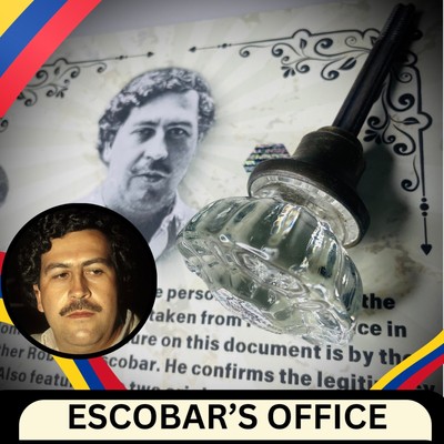   Pablo Escobar Doorknob Celebrity Item Al Capone True Crime