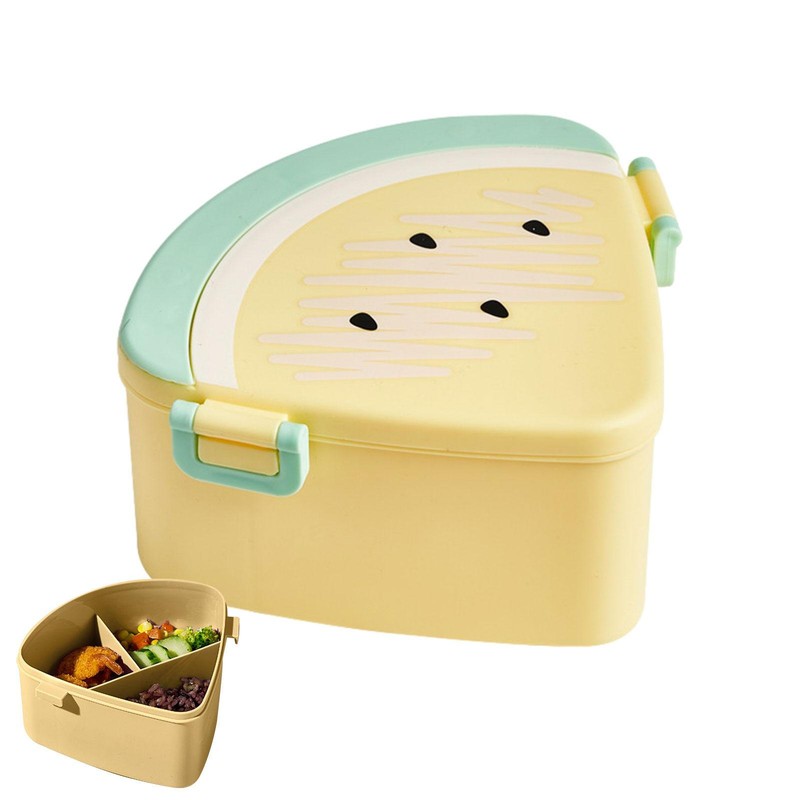 For Kids Adults Food Container Picnic Bento Storage Box 3 Co