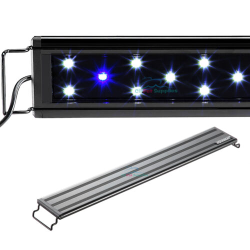 AQUANEAT LED Aquarium Light Blue White 24" to 34" Fish Tank 