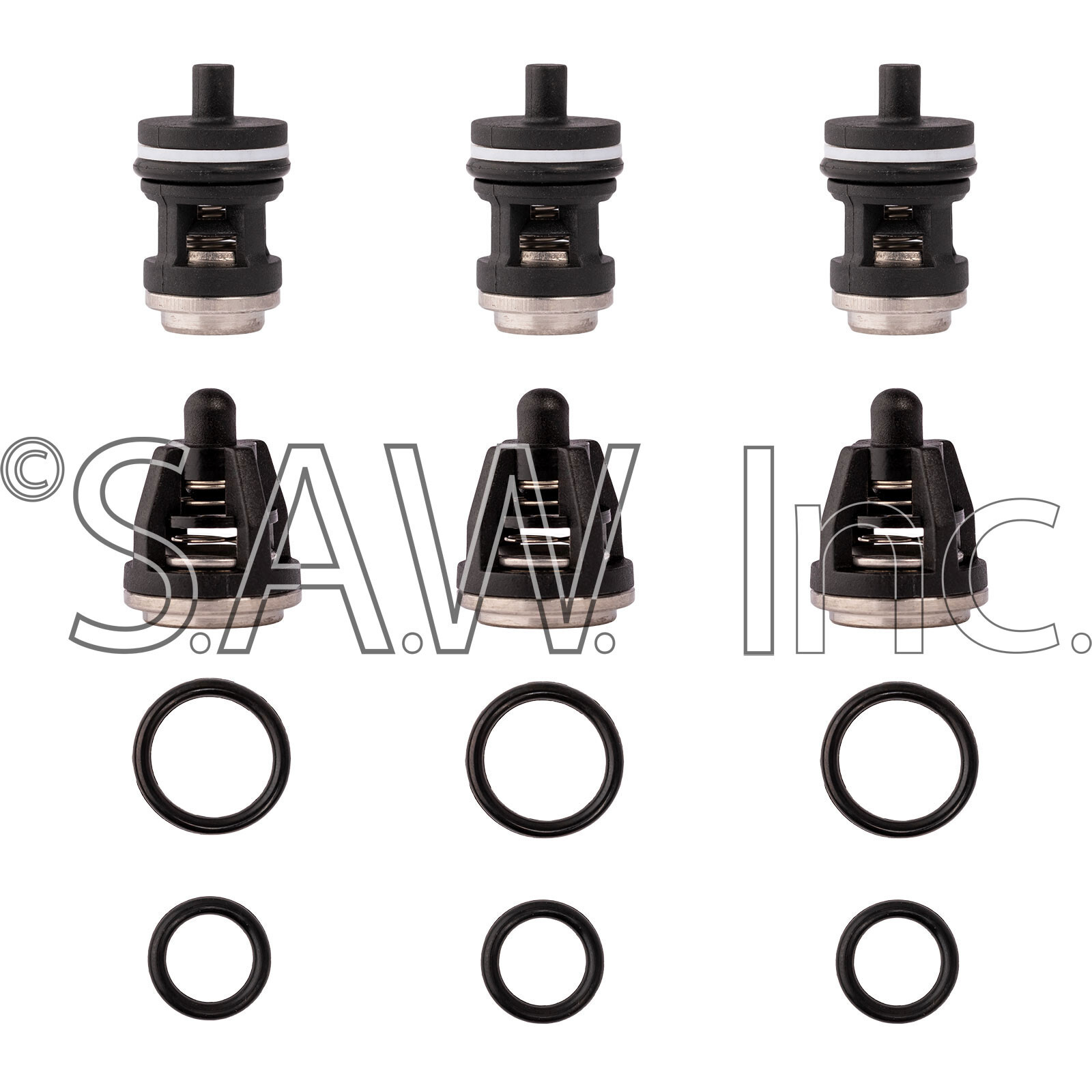 ウェア aaas AAA 7109627 Set of 6 Check Valve Repair Kit for AAA 7109267