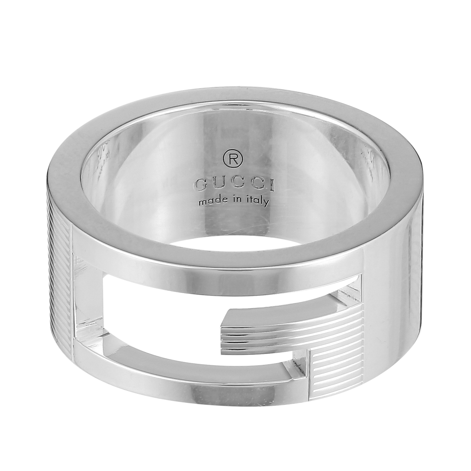 Gucci Unisex Ring 925 Sterling silver 032660-09840 8106-21 Gucci Unisex Ring 925 Sterling silver 032660-09840 8106-21