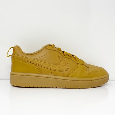 

Nike Girls Court Borough Low 2 BQ5448-700 Коричневые повседневные кроссовки, размер 6,5 лет, Коричневый, Court Borough Low 2