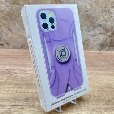 Redroad iPhone 12/12 Pro 3D Stereo Amplifiers And Shockproof Case NEW