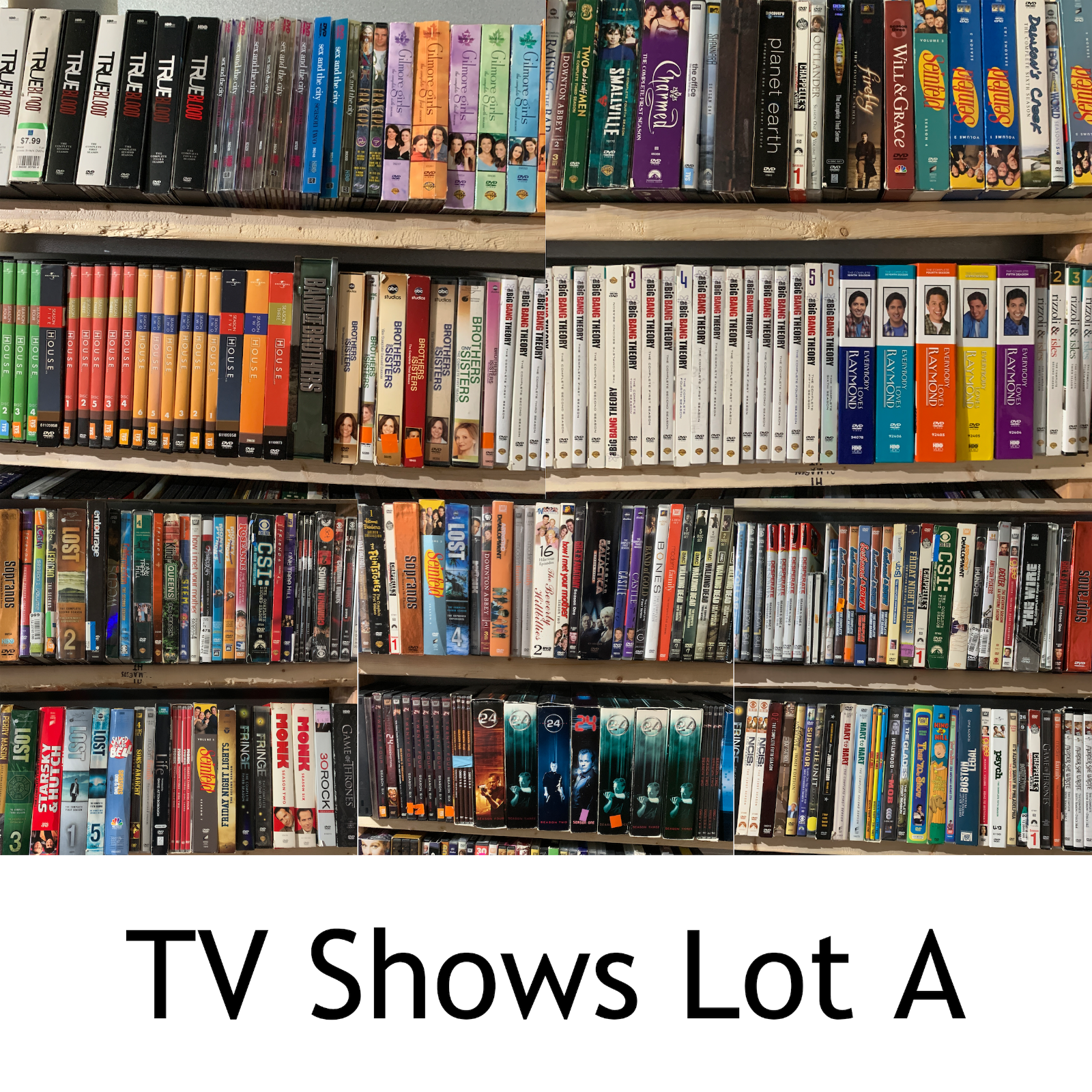Mixed TV Series Box Sets Lot Television Shows DVD Bundle Complete Seasons