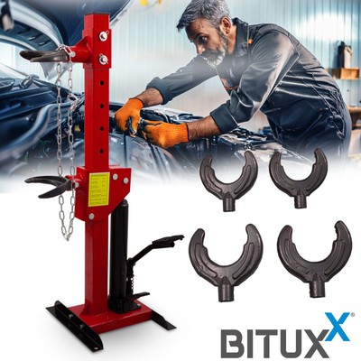 Federbein Feder Spanner Werkzeug Hydraulisch für Auto PKW 3000kg Rot Bituxx®