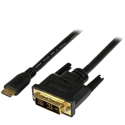 StarTech.com 2m Mini HDMI to DVI-D Cable - M/M - 2 meter Mini HDMI to DVI Cab...