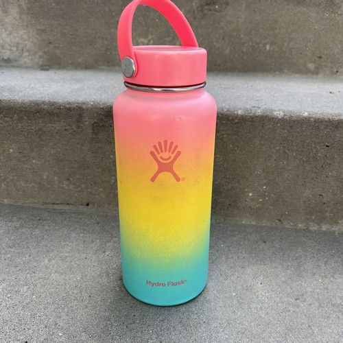 ハイドロフラスク アロハ レインボー Hydro Flask - (Aloha Rainbow) Wide Mouth with Flex Sip Cap