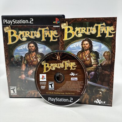 Bard's Tale (Sony PlayStation 2, 2004) PS2 - COMPLETE CIB - TESTED & WORKING!