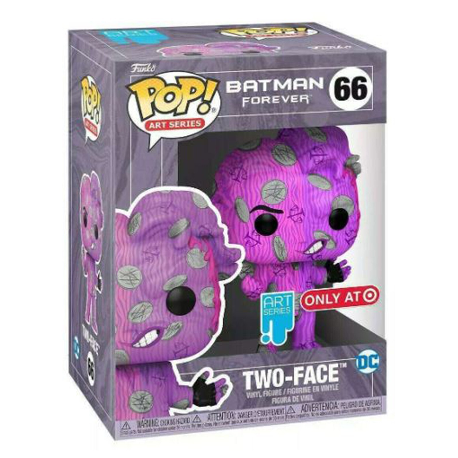 Эксклюзивная фигурка с двумя лицами из серии Funko Batman Forever Art