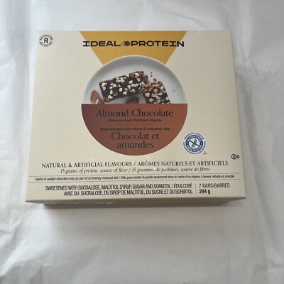 Ideal Protein Almond Chocolate bars EX 08/31/2025 FREE Ship