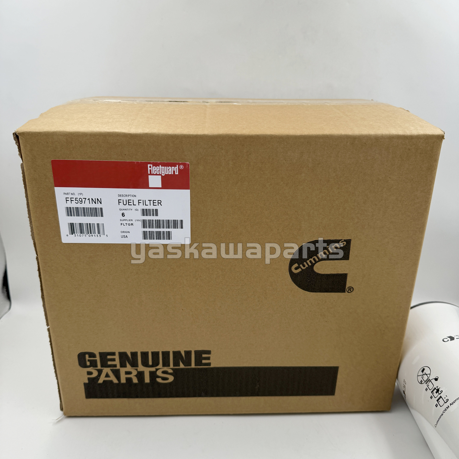 6PCS Fuel Filter FF5971NN 5575143 Fits HD Trucks W/Cummins Engine X15 14.9L