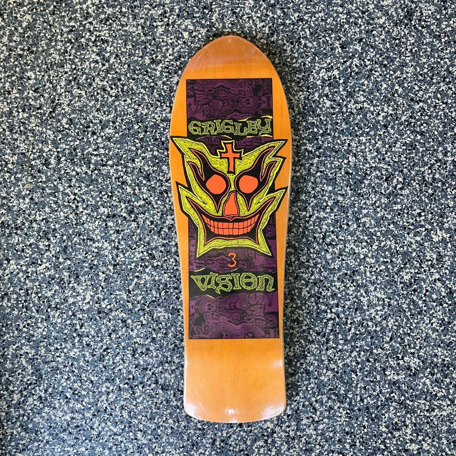 スケートボード Grigley vision skateboard deck. CRACKLE Vision Grigley III Limited Deck - 9.75