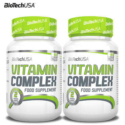 VITAMIN COMPLEX - Best Everyday Multivitamin Food Supplement For Women & Men